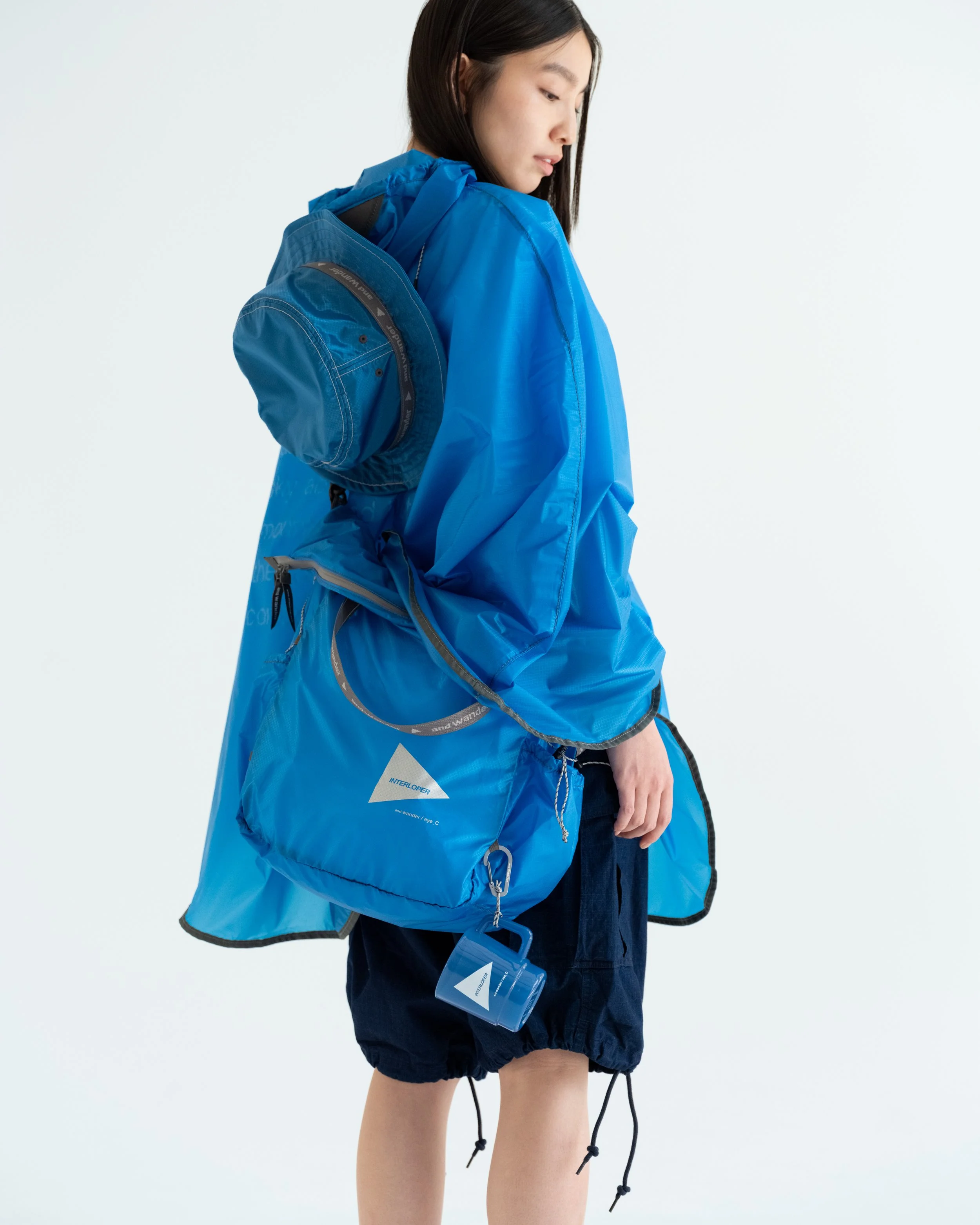 小物 and wander \" sil poncho \" eye_C x and wander sil poncho — eye_C